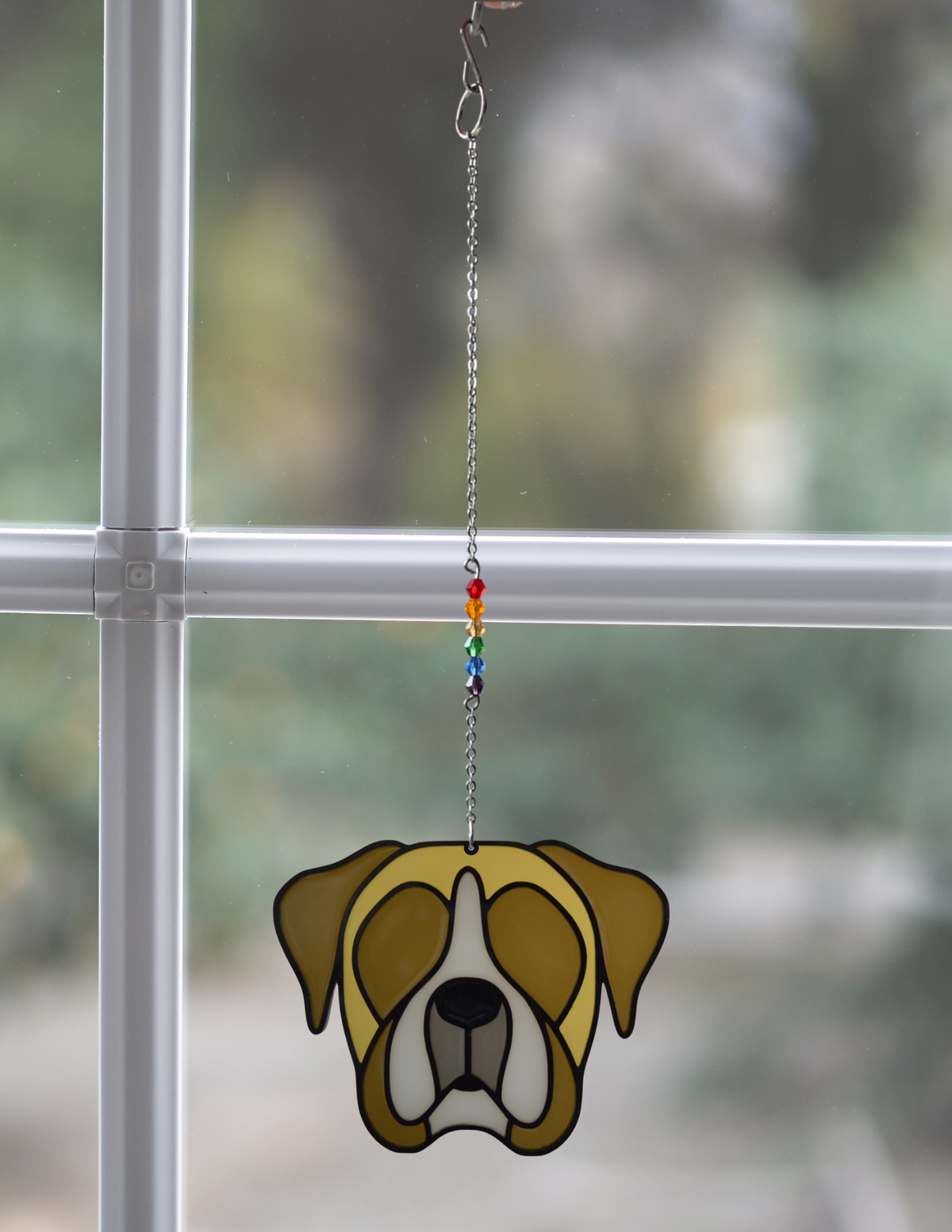 Boxer Sun Catcher