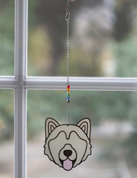 Alaskan Malamute Sun Catcher