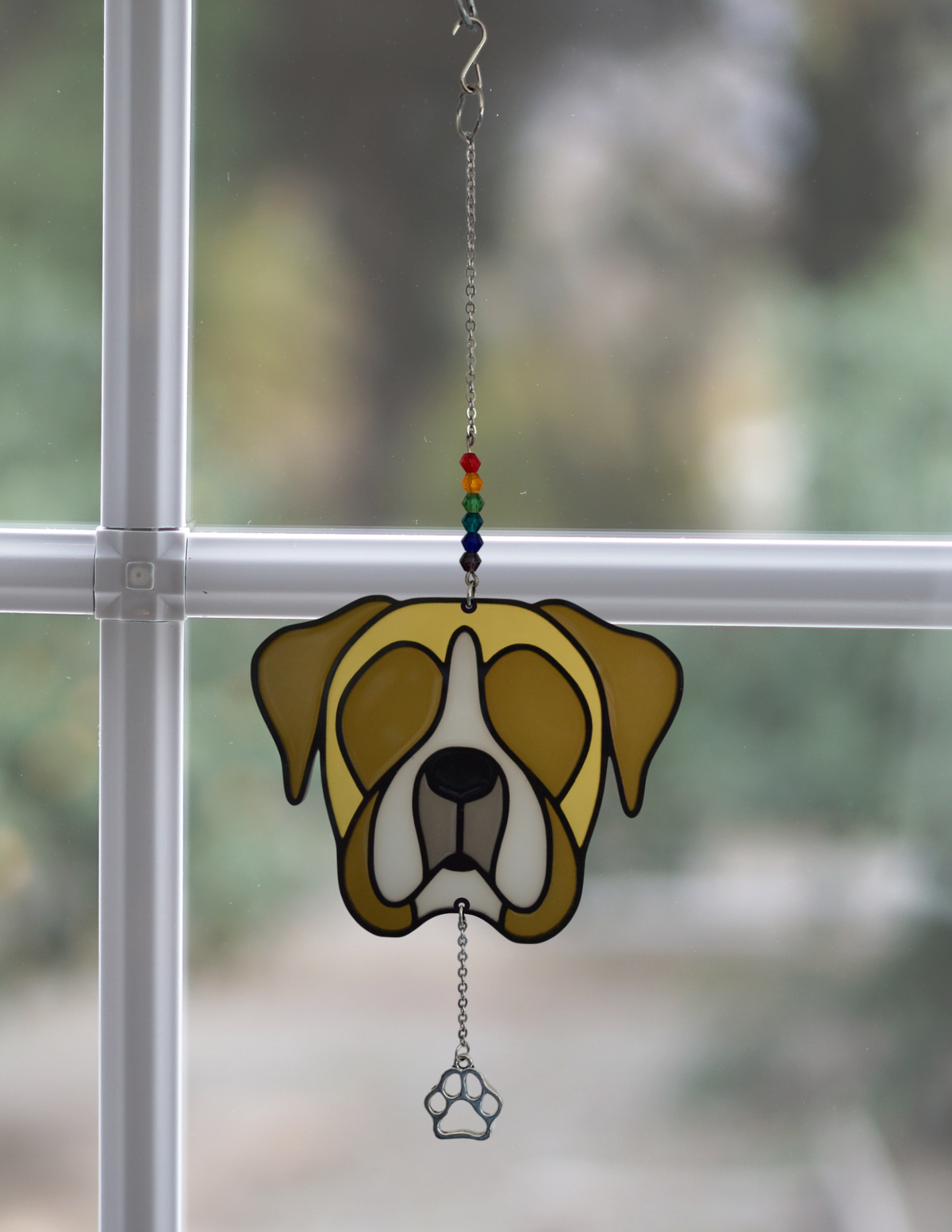 Boxer Sun Catcher