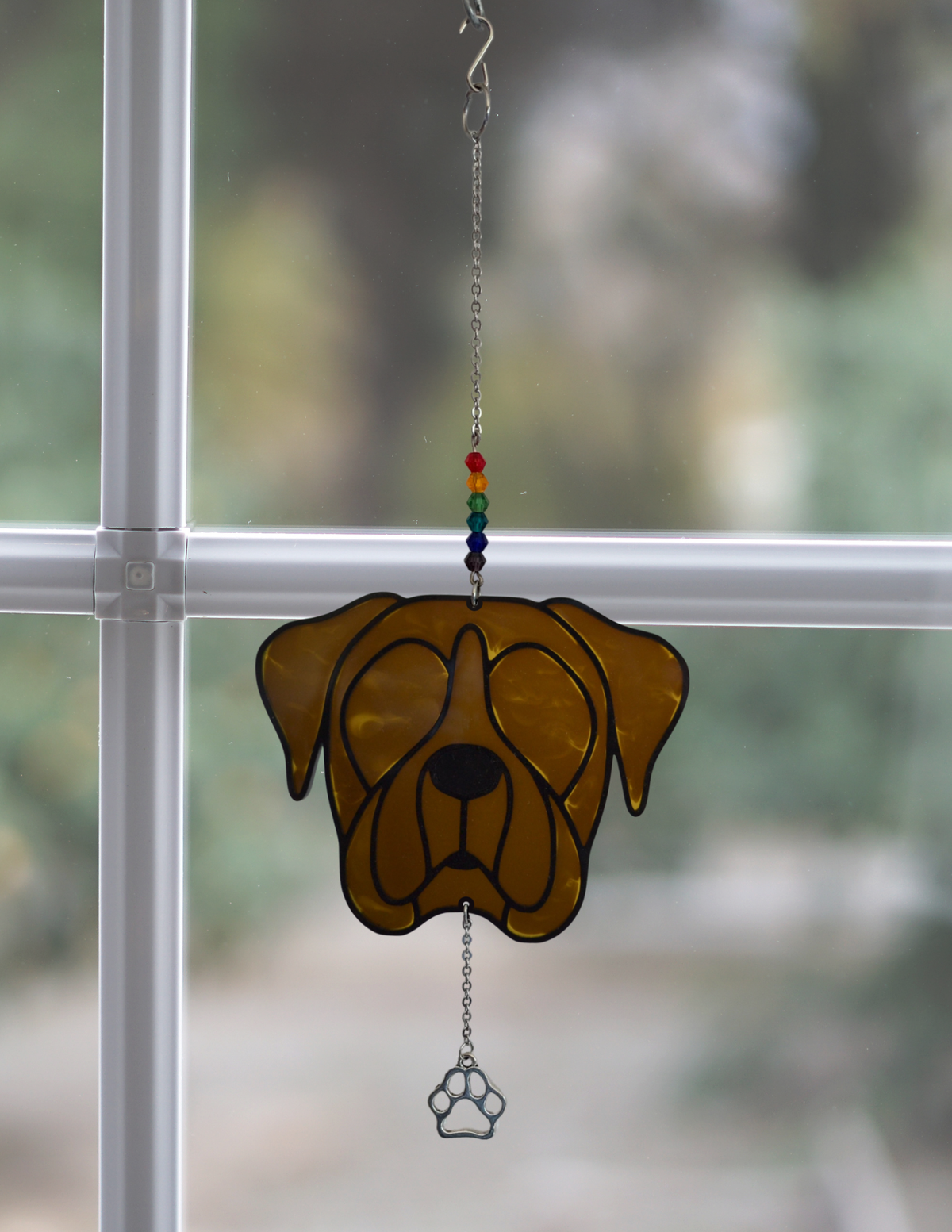 Boxer Sun Catcher