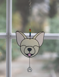 Chihuahua Sun Catcher