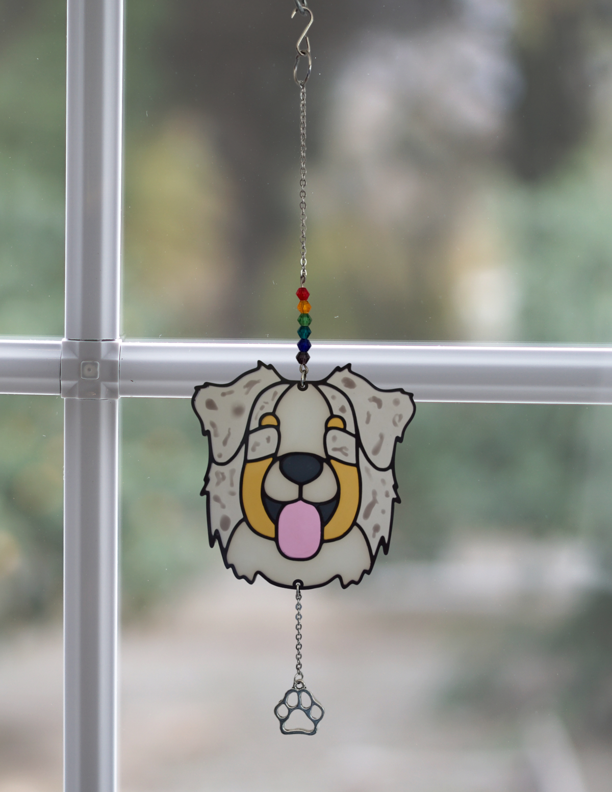 Australian Shepherd Sun Catcher