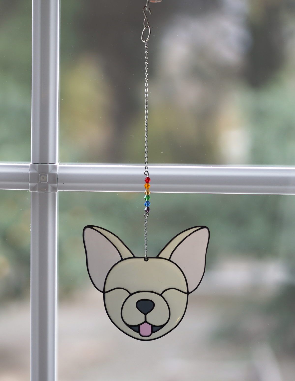 Chihuahua Sun Catcher