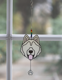 Husky Sun Catcher