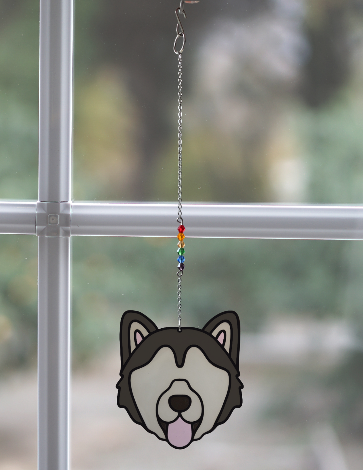 Alaskan Malamute Sun Catcher