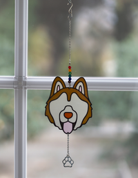 Husky Sun Catcher