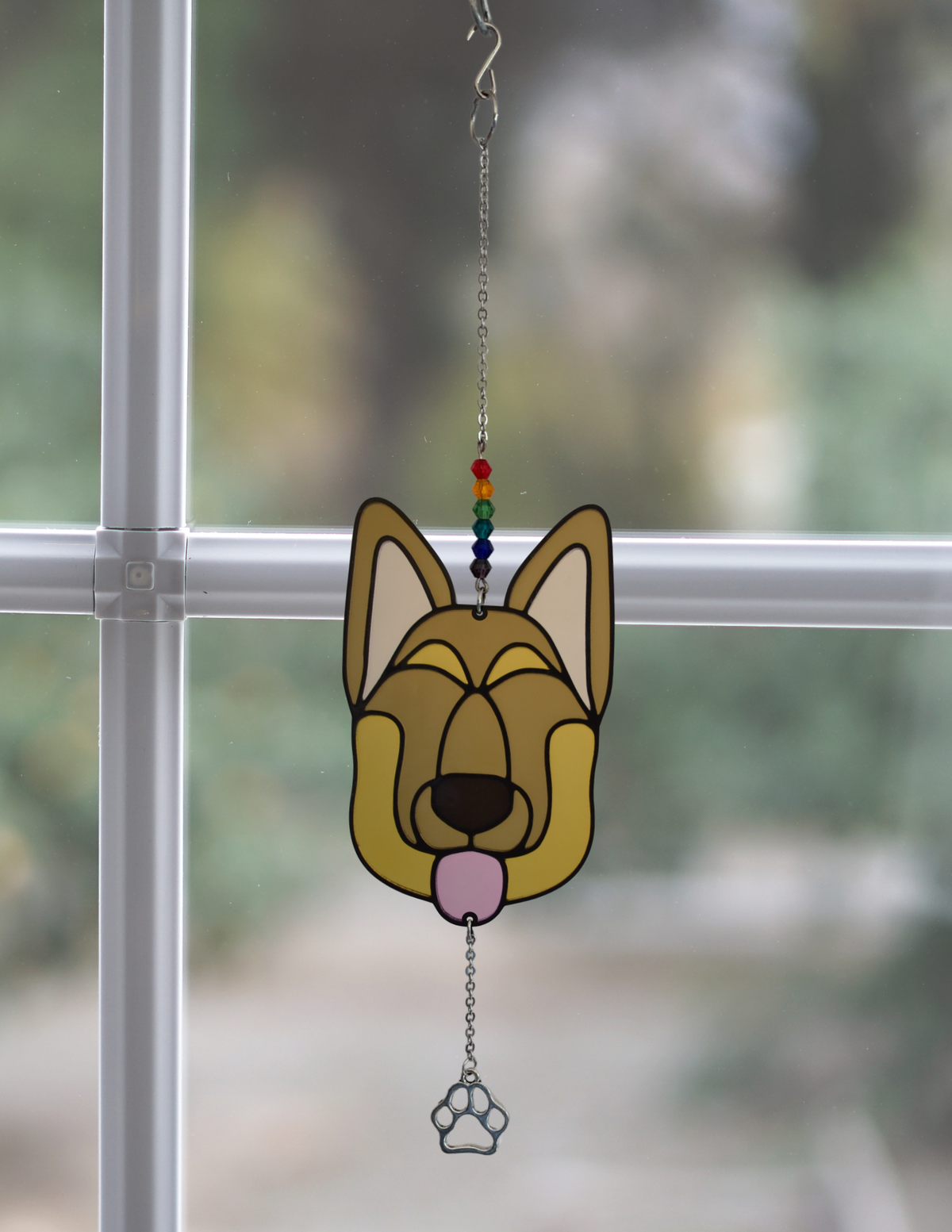 German Shepherd Sun Catcher