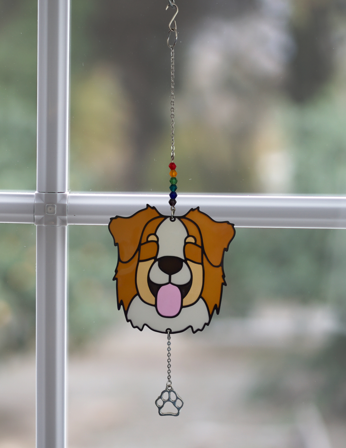 Australian Shepherd Sun Catcher