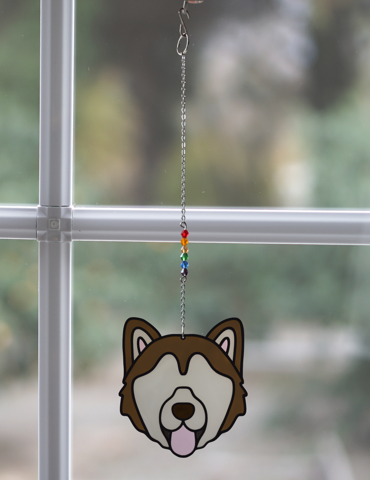 Alaskan Malamute Sun Catcher